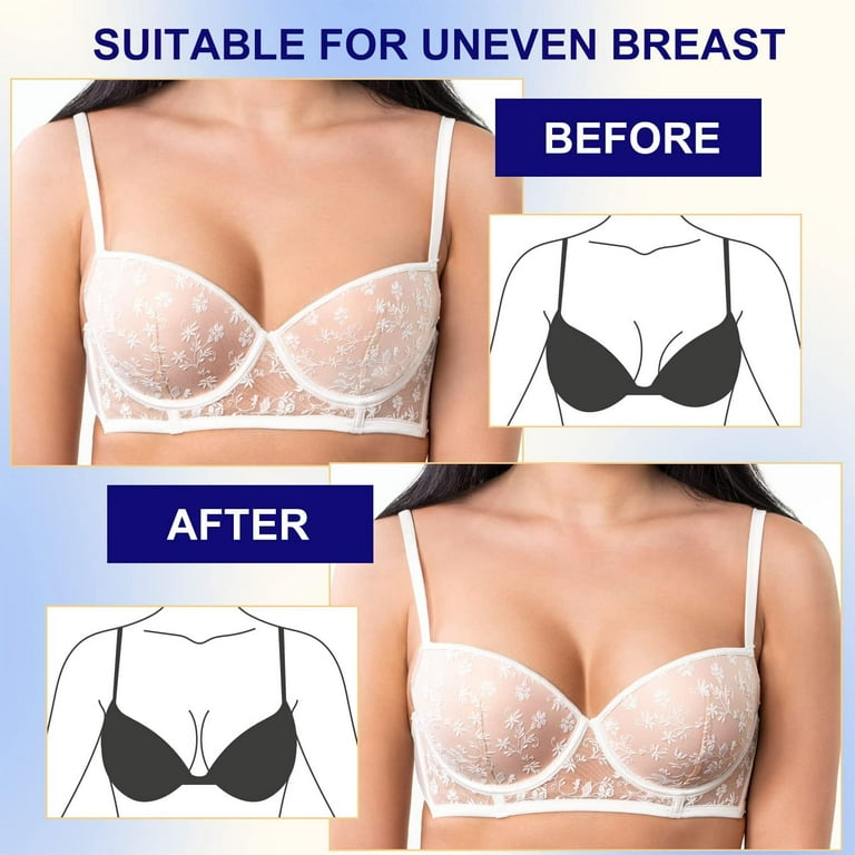 Silicone Bra Inserts Breast Pads Sticky Push up Inserts for Swimsuits Dresses Bikini Top
