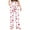 White, variant on hotojiny Mens Pajama Pants Breathable Wide Leg Pj Bottoms Lightweight Elastic Waist Heart Valentine's Day Sleepwear S-3XL