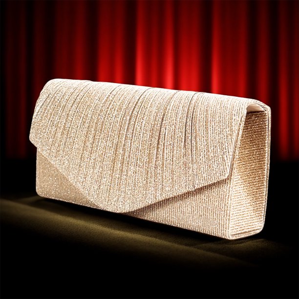 Mujeres bolsas de embrague plisadas Gran capacidad Bague de cuerpo cruzado elegante Moda de color sólido Bolsa de moda Bolsa de moda