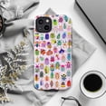thumbnail image 6 of Colorful Beetles Phone Case – Vibrant Entomology Insect Pattern on White Background – Fits iPhone 17 16 15 14 13 12 11 Pro Max Plus Mini, 6 of 6