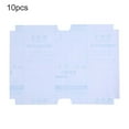 thumbnail image 1 of 10Pcs Matte Clear Adhesive School Textbook Protective Case Book Jacket Cover, 1 of 10