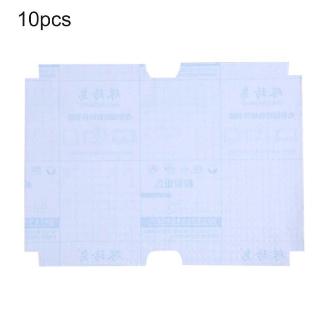 10Pcs Matte Clear Adhesive School Textbook Protective Case Book Jacket Cover
