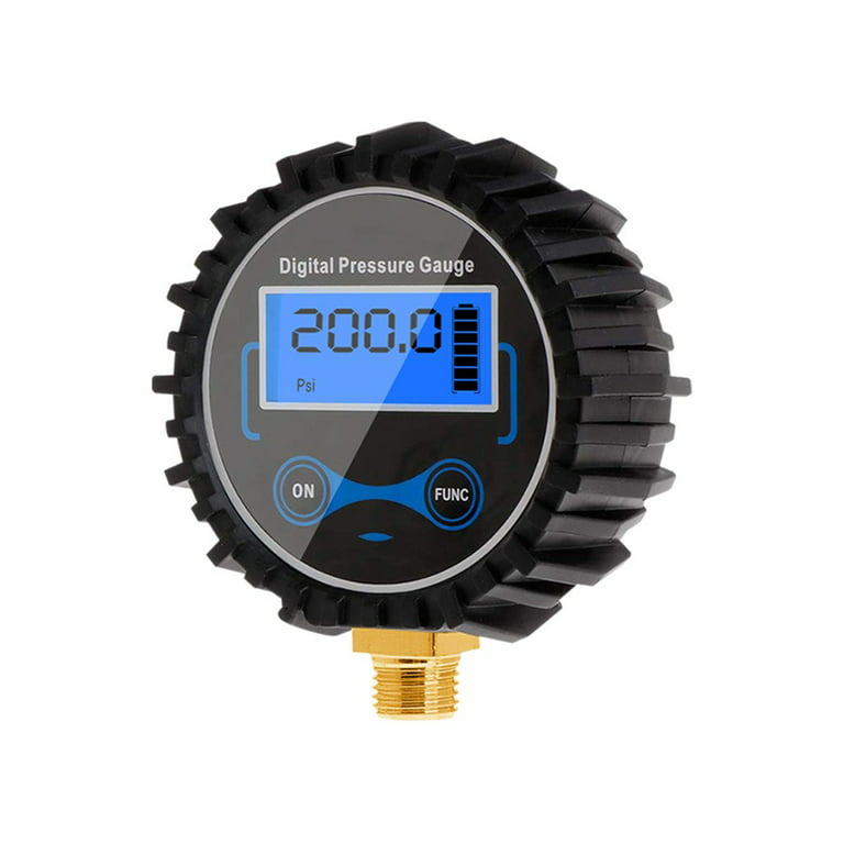 Cogfs 200PSI Digital Tire Pressure Gauge LCD Manometer Pressure