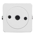 thumbnail image 2 of 2) Rockville MAC65W 6.5" 360° Swivel White Aluminum Surface Mount Speaker Pods, 2 of 22