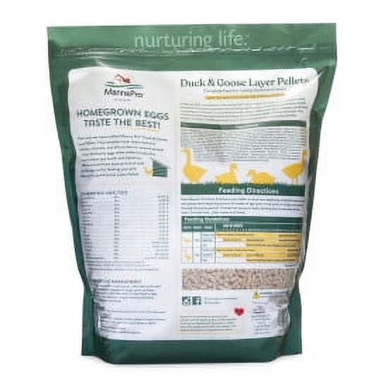 (3 pack) Manna Pro Duck and Goose Layer Pellets - 8 lbs.