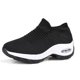 thumbnail image 1 of XIHAHA, nuevos zapatos para caminar para mujer, zapatos deportivos a la moda, zapatillas de deporte con plataforma de otoño, zapatos planos sin cordones cómodos para exteriores para mamá, zapatos para, 1 of 5