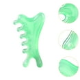 thumbnail image 6 of Bothyi Massage Comb Body Relaxing Multipurpose Portable Gua Sha Scraping Scalp Comb Green, 6 of 8