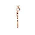 thumbnail image 2 of Incroyable Bijoux Cadeau Pendentif Initial en Or Rose 14 Carats Taux Raisonnables Dernière Tendance, 2 of 5
