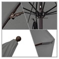 thumbnail image 3 of California Umbrella Venture 11' Bronze Market Umbrella in Granite, 3 of 5
