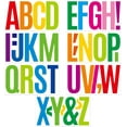 thumbnail image 2 of 21 Sheets 6 Inch Letter Stickers, Self Adhesive Vinyl Capital Alphabet Punctuation Stickers for Mailbox, Crafts, Notice Boards - Multi, 2 of 16