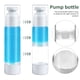thumbnail image 4 of GOOHOCHY 4 botellas con bomba sin aire, botellas de viaje, botellas para artículos de tocador, champú, loción, envases de viaje, 4 of 7