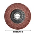 thumbnail image 4 of ziyahi 12Pcs 4.5/115mm Mixed Grit Flat Flap Discs for Angle Grinder Sanding Grinding, 4 of 4