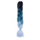 thumbnail image 1 of XmhyTop-A Extensiones de cabello sintético trenzado multicolor jumbo ombré de 60 cm, 3 piezas, perfectas para trenzas regulares y con giros DIY, C19, 1 of 5
