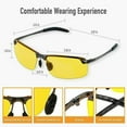 thumbnail image 2 of Polarized Sunglasses Night Driving glasses Men Driving Pilot Aviator sunglasses, 2 of 6