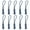 Dark Grey, variant on 10PCS Practical Zipper Pull Cord Pull Extension for Handbag Purse Backpack jackets Bags Coat Luggage