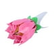 WALFRONT Magie Incroyable Romantique Musical Lotus Fête Gâteau Topper Bougie Rose, A – image 5 sur 8