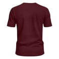 thumbnail image 5 of hoksml Men's Solid Crew Neck Pocket Short Sleeve T Shirt Breathable Mesh Basic Tee for Sports Daily Casual Outdoor Wear, 5 of 9