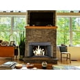 thumbnail image 3 of Clairmont Large Skyline Nickel Fireplace Doors, 3 of 10