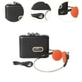 thumbnail image 6 of Kokiya Cassette Player Compact Sturdy with Headphones Lightweight Retro for Outdoor Black, 6 of 9