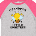 thumbnail image 4 of Inktastic Cute Bee Grandpa's Little Honeybee with Stars Boys or Girls Toddler T-Shirt, 4 of 5