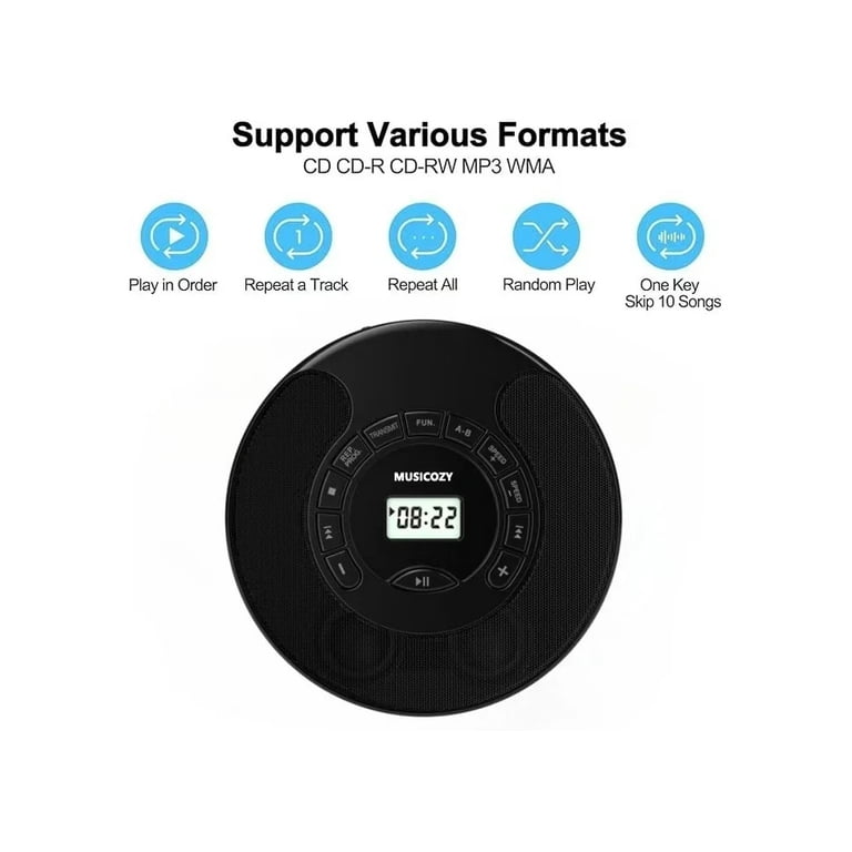 (未使用･未開封品)　CD/MP3 PLYR W/AM/FM BLK p1m72rm 未使用・未開封品) PORT CD PLYR W/AM/FM BLK p1m72rm 【公式通販】