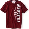 thumbnail image 1 of Aeropostale - Camiseta gráfica para hombre Ath 1987 Dept, roja, mediana, 1 of 1