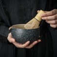 thumbnail image 5 of TEANAGOO Juego de té japonés (7 piezas) Juego de batidores Matcha Tazón Matcha con pico vertedor Batidor Matcha de bambú (chasen) Cuchara (chashaku) Kit para hacer té con soporte para batidor Matcha. TEANAGOO NA, 5 of 5