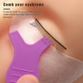 thumbnail image 4 of justharion 10pcs/bag Eyelash Brushes Plastic Eyelash Lifting Perm Comb Y Shape Portable Makeup Tools, Purple Red, 4 of 9