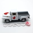 thumbnail image 2 of Jiibva Vintage Pickup Truck Model With Heart Retro Truck Decor Collectible Vehicle Decoration Alloy Pickup Truck Figurine For Christmas Tabletop Decorations, 2 of 7