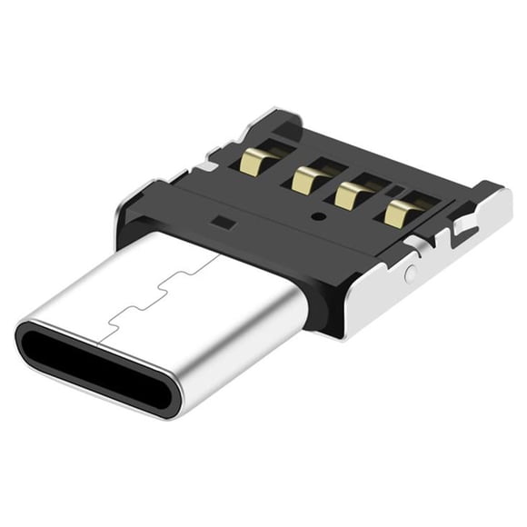 jesticaly Type-C to USB Adapters OTG Converter Man-carried Compatible Connecting Device Solid Tough High Density for Data Transmission No.1 1Set
