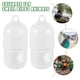 thumbnail image 2 of 2 bebederos lavables para palomas, dispensador de agua para pájaros, bebedero elegante para pájaros, color blanco, 2 of 4