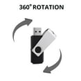 thumbnail image 3 of KOOTION 10Pack 2GB USB 2.0 Flash Drive Thumb Drives Memory Stick, Black, 3 of 8