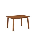 thumbnail image 2 of Boraam Zebra Series Hagen Dining Table, Walnut, 2 of 6
