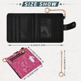 thumbnail image 3 of Small Wallet For Women Bifold Leather Pocket Coin Credit Card Holder With RFID Blocking Cherry Blossom, 3 of 6