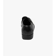 Florsheim Riva Men's Moc Toe Bit Loafer, Black, 7 3E