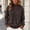 aa04_Brown, variant on Pullover Sweaters for Women Winter Long Sleeve Mock Neck - Cozy Knit Tops Casual Loose Fit Clothes