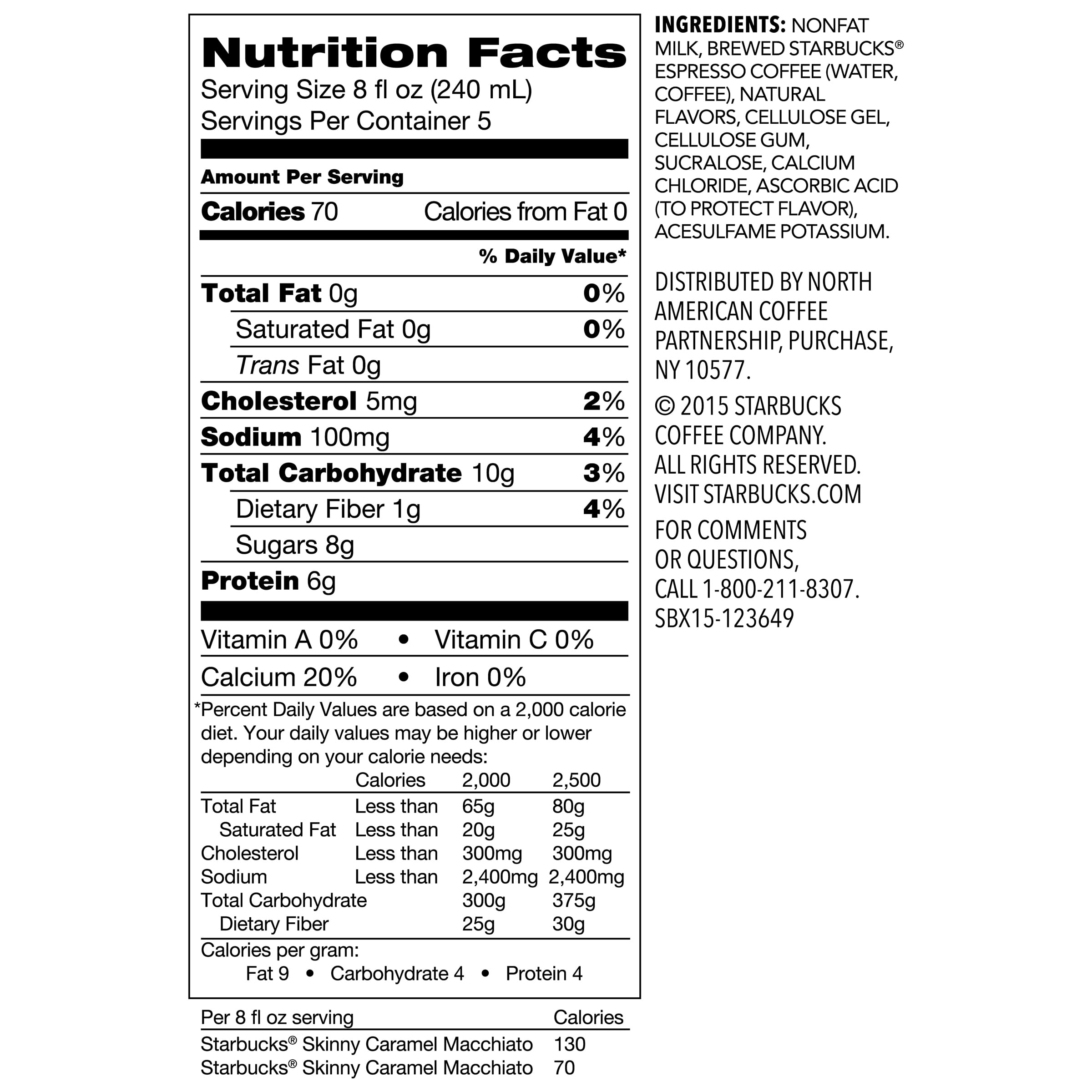Caramel Macchiato Iced Nutrition Information Besto Blog
