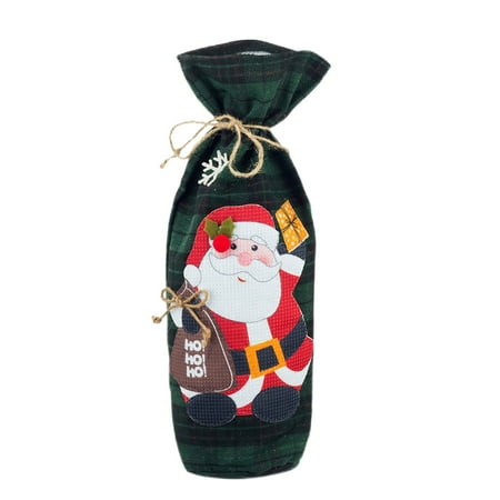 

HSMQHJWE Bachelorette Party Favors Bags Santa Red Wine Bottle Cover Bags Snowman Table Party Christmas Decor Event Dress for Women Short