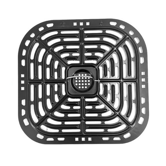 Apooke Air Fryer Grill Pan Crispers Plate Tray Rack Square Grill Pan Tray for Instant Vortex 6qt Air Fryer Part Dishwasher Safe