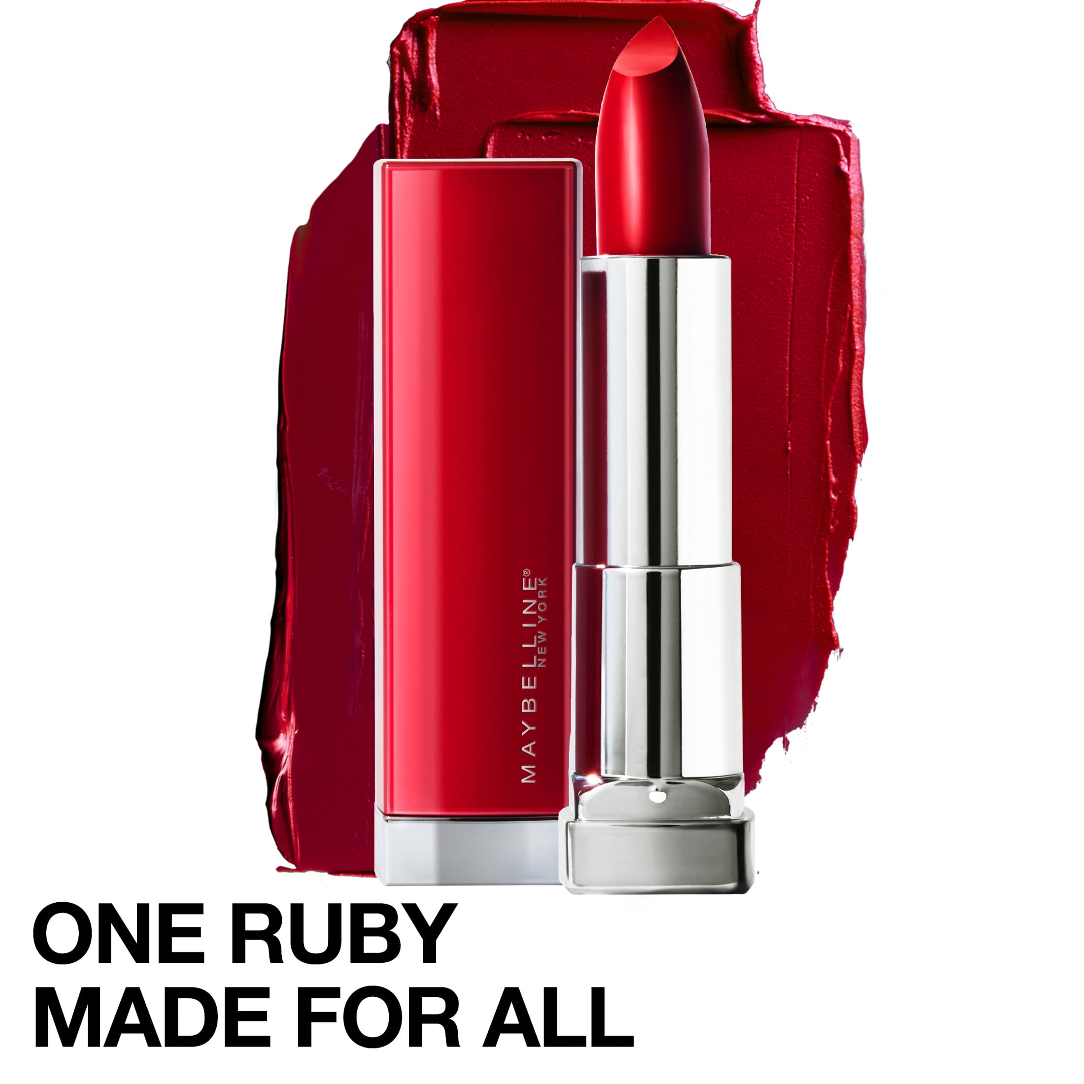 (2 pack) Maybelline Color Sensational Made For All Lipstick, Ruby For Me