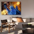 thumbnail image 6 of Statue of Liberty Canvas Poster Bedroom Decor Sports Landscape Office Room Decor Gift,Frame-style,08x12inch(20x30cm), 6 of 8