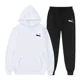 thumbnail image 3 of Sudadera con capucha para hombre, traje con estampado informal de moda sencilla, chándal deportivo de alta calidad para trotar y culturismo, Otoño e Invierno, 3 of 4