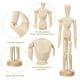 thumbnail image 2 of 9 Piezas Modelo de Maniquí de Artista Maniquí de Madera Dibujo Modelo de Figura Móvil con Soporte Maniquí Articulado Flexible, 2 of 5