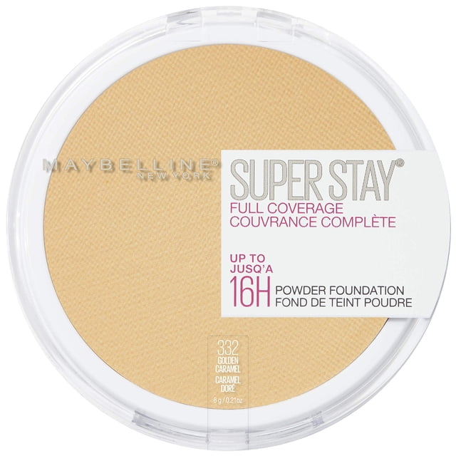 Base de maquillaje en polvo Maybelline Super Stay de cobertura total