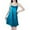 Sky Blue, variant on yillto Womens Satin Silky Nightdress Sleeveless Spaghetti Strap Sleepwear Pajamas Midi Nightgowns