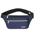 thumbnail image 2 of Qiweii Water Resistant Multifunctional Fanny Pack Adjustable Waist Bag For Men Women Durable For Hiking Running Travel Sports Daily Use Phone Wallet Storage, 2 of 6