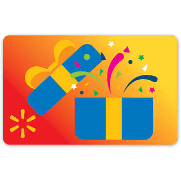 Blue Gift Walmart Gift Card