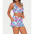 thumbnail image 3 of Printed Sporty Skirted Bikini Bottom Swimsuit, 3 of 6