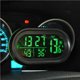thumbnail image 2 of Voltímetro multifuncional Riwesomey 2 en 1 para coche termómetro reloj 2 uds, 2 of 6