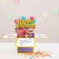 thumbnail image 4 of Rechale 3D Pop-Up Surprise Birthday Card with Gift Box - Unique Interactive Greeting Card for Family & Friends, Creative Memorable Celebration Gift (Happy Birthday), 4 of 8